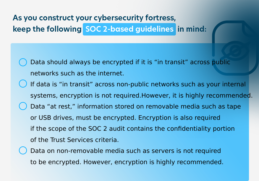 Encryption Requirements Found in SOC 2