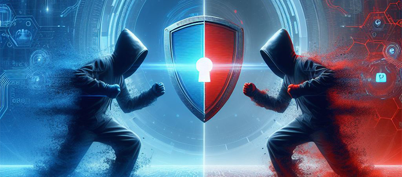Blue Team vs. Red Team Cybersecurity: A Comparative Study of Defensive and Offensive Strategies