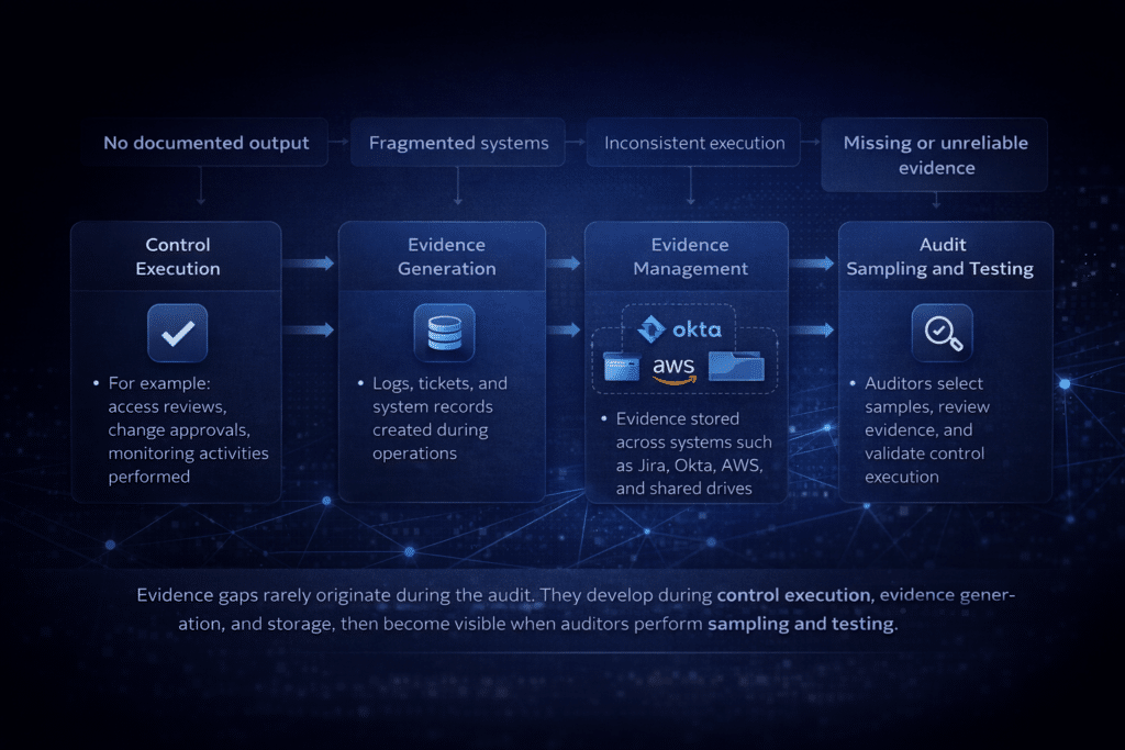 Most Common SOC 2 Evidence Gaps Explained | TrustNet